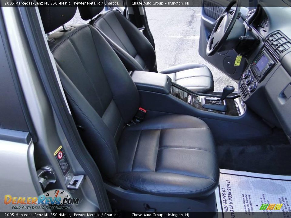 2005 Mercedes-Benz ML 350 4Matic Pewter Metallic / Charcoal Photo #27