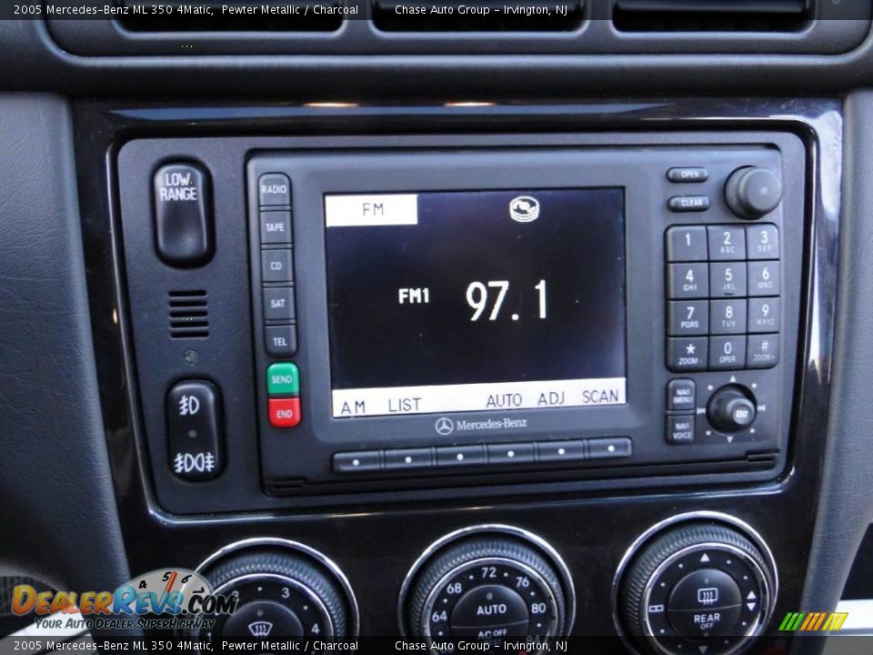 2005 Mercedes-Benz ML 350 4Matic Pewter Metallic / Charcoal Photo #32