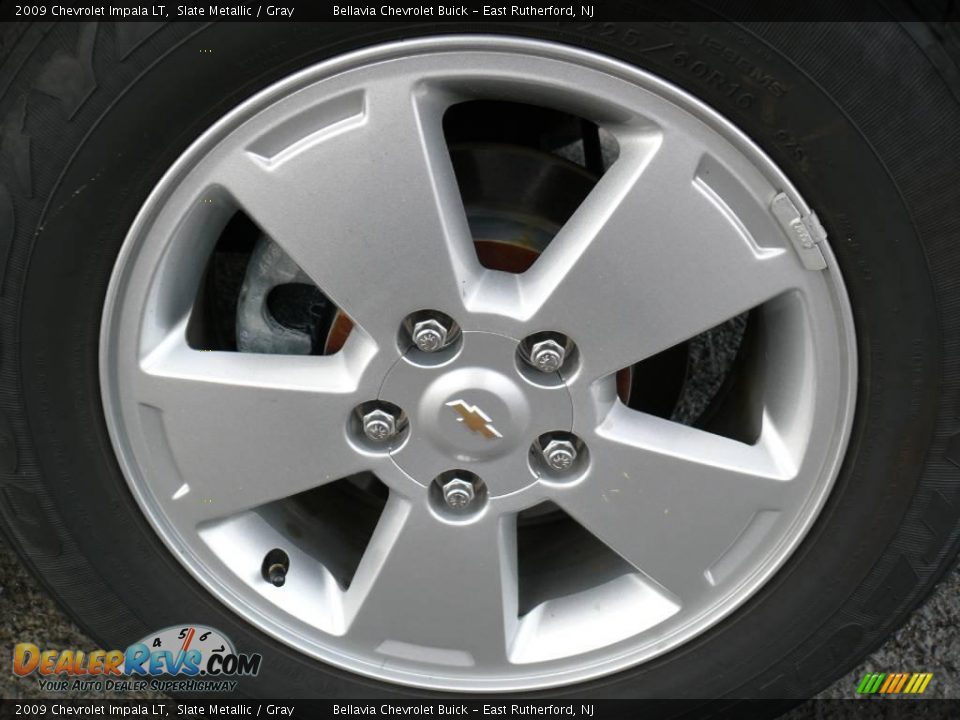 2009 Chevrolet Impala LT Slate Metallic / Gray Photo #14