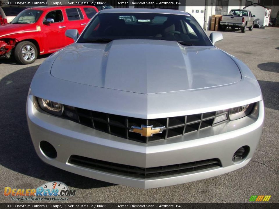 2010 Chevrolet Camaro LS Coupe Silver Ice Metallic / Black Photo #3