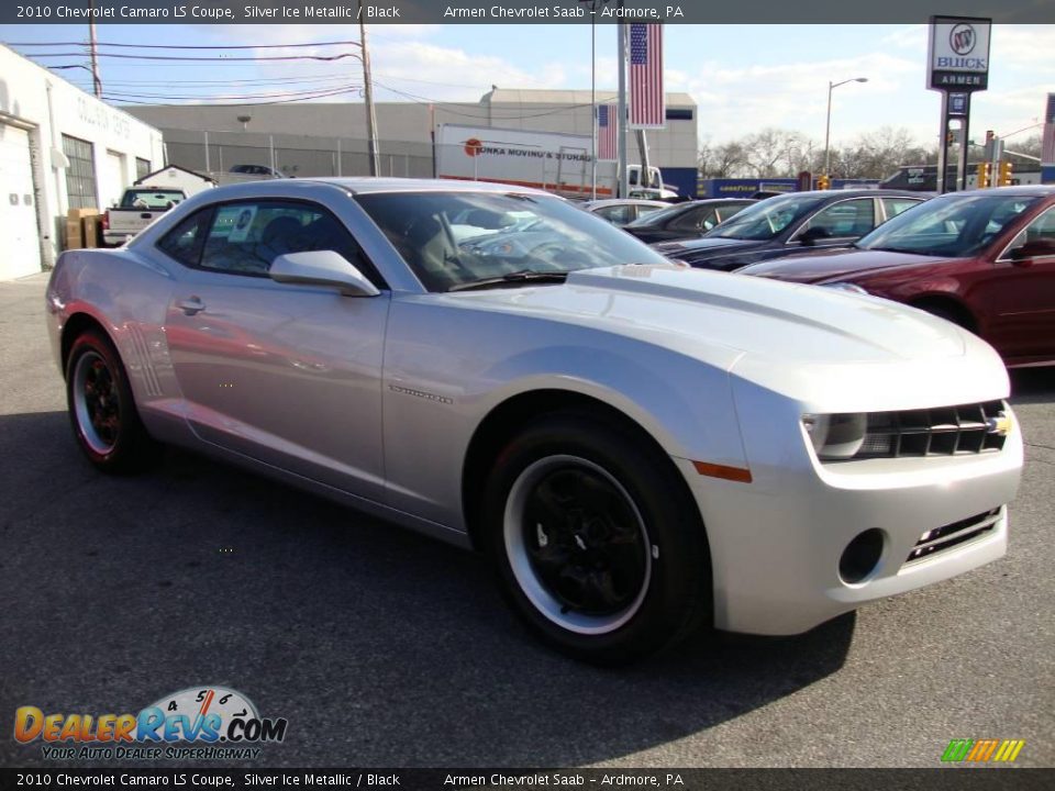 2010 Chevrolet Camaro LS Coupe Silver Ice Metallic / Black Photo #5