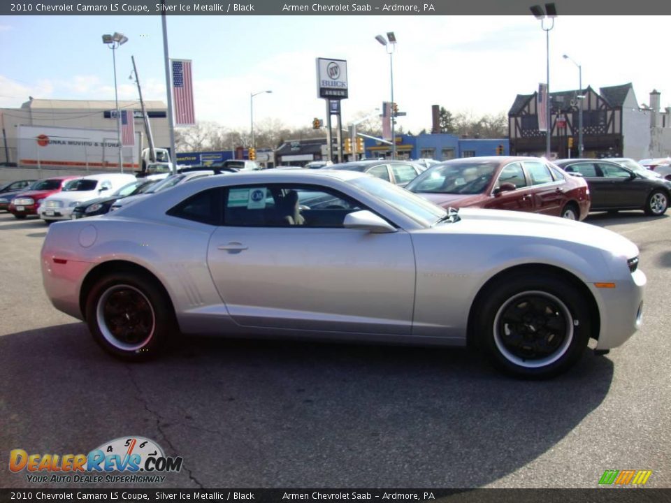 2010 Chevrolet Camaro LS Coupe Silver Ice Metallic / Black Photo #6