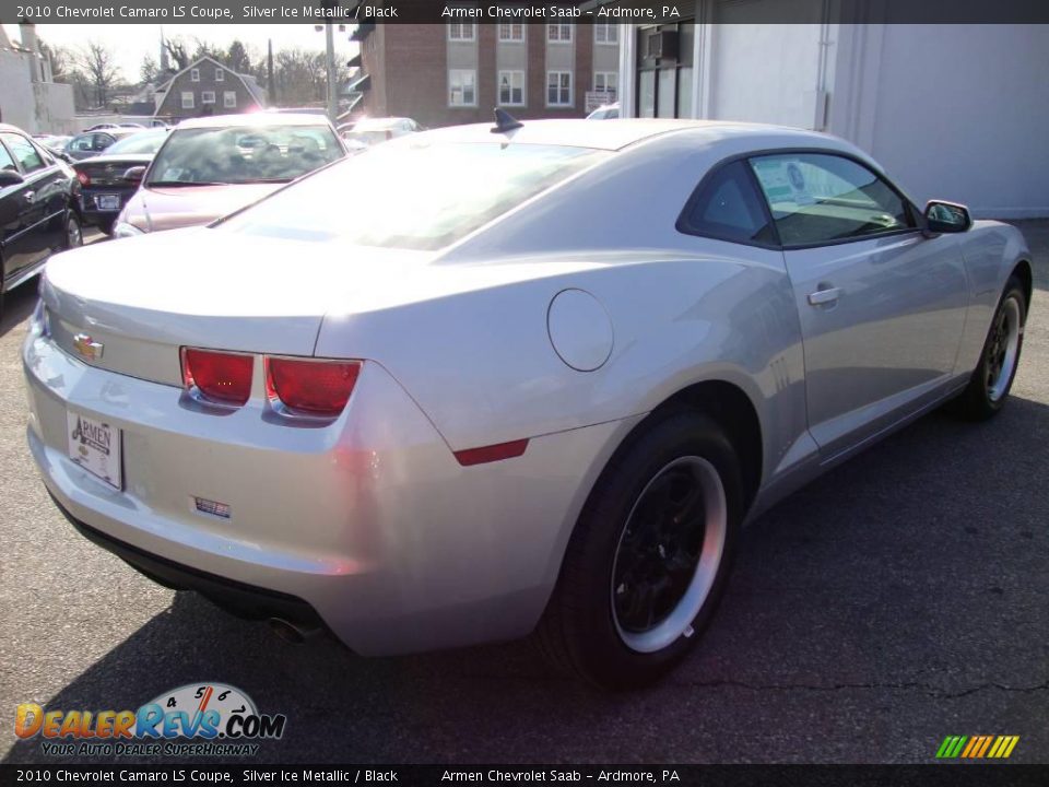 2010 Chevrolet Camaro LS Coupe Silver Ice Metallic / Black Photo #7