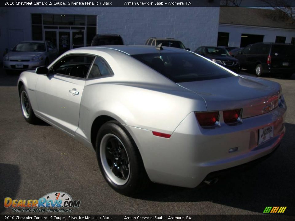 2010 Chevrolet Camaro LS Coupe Silver Ice Metallic / Black Photo #9