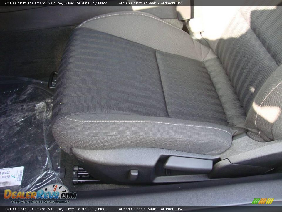 2010 Chevrolet Camaro LS Coupe Silver Ice Metallic / Black Photo #15