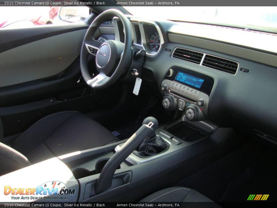 2010 Chevrolet Camaro LS Coupe Silver Ice Metallic / Black Photo #18