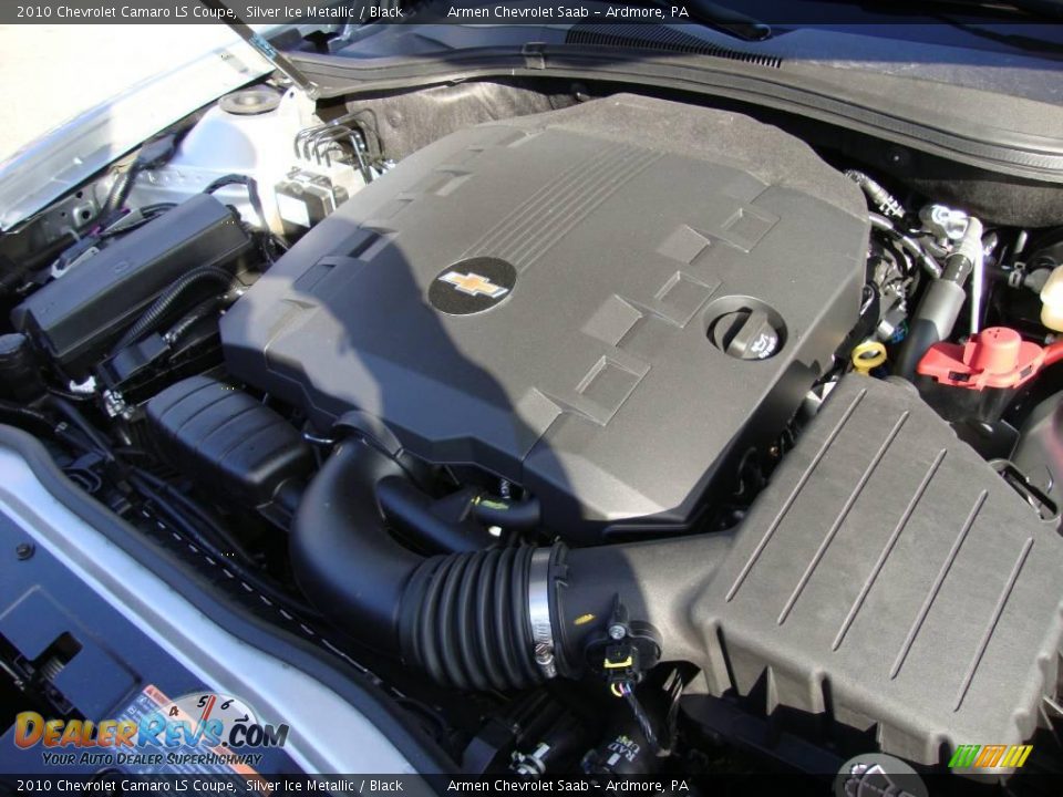 2010 Chevrolet Camaro LS Coupe Silver Ice Metallic / Black Photo #22