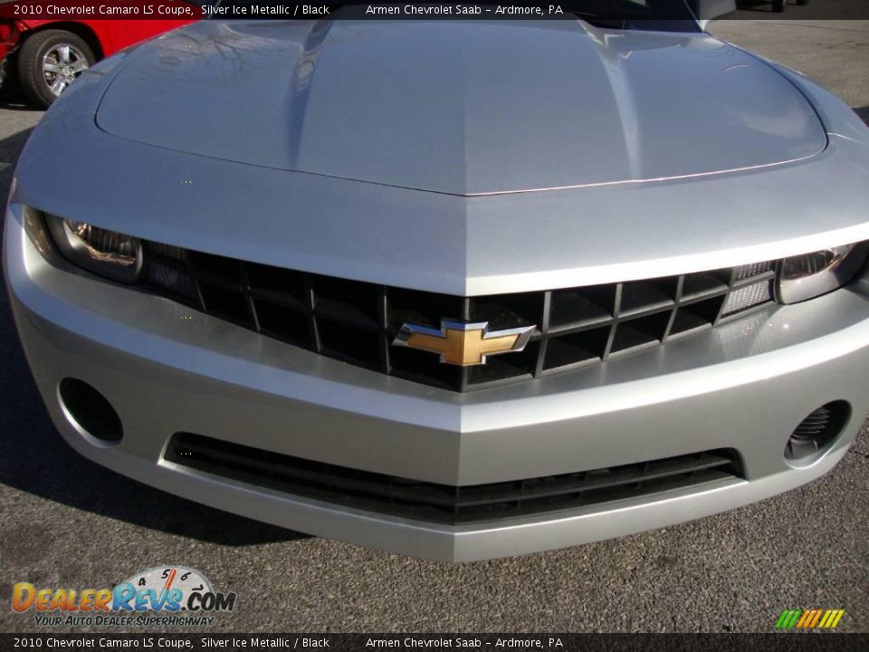 2010 Chevrolet Camaro LS Coupe Silver Ice Metallic / Black Photo #23