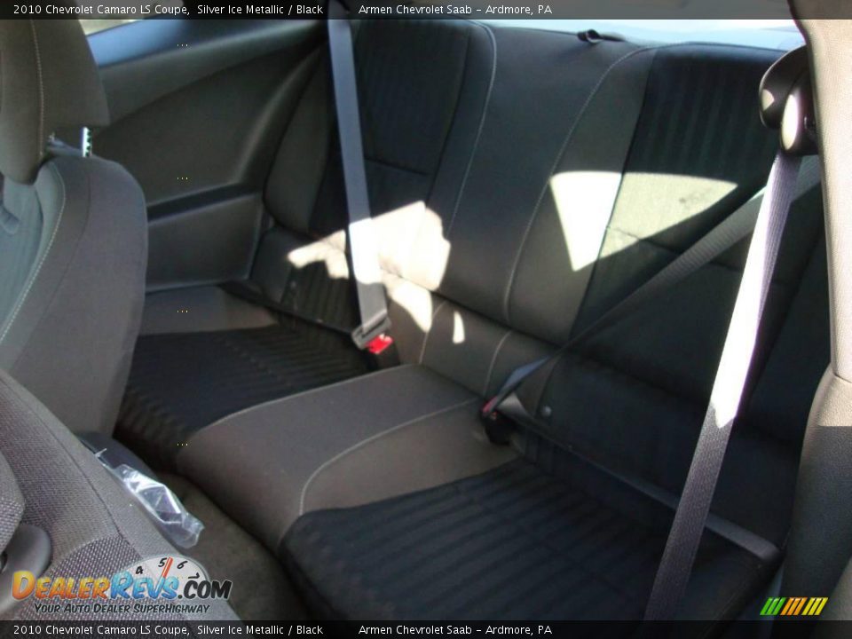 2010 Chevrolet Camaro LS Coupe Silver Ice Metallic / Black Photo #26