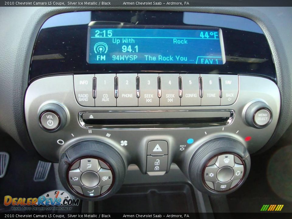 2010 Chevrolet Camaro LS Coupe Silver Ice Metallic / Black Photo #28