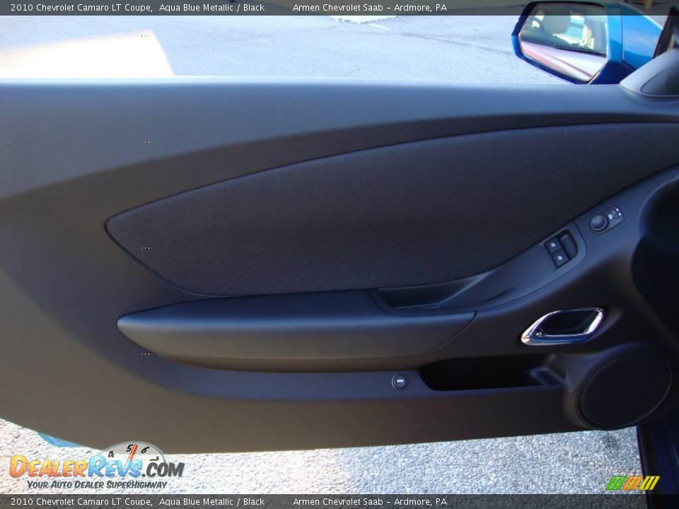 2010 Chevrolet Camaro LT Coupe Aqua Blue Metallic / Black Photo #13