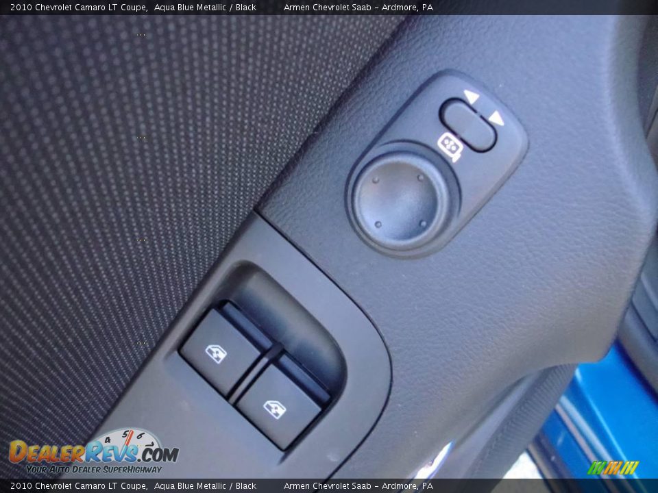 2010 Chevrolet Camaro LT Coupe Aqua Blue Metallic / Black Photo #14