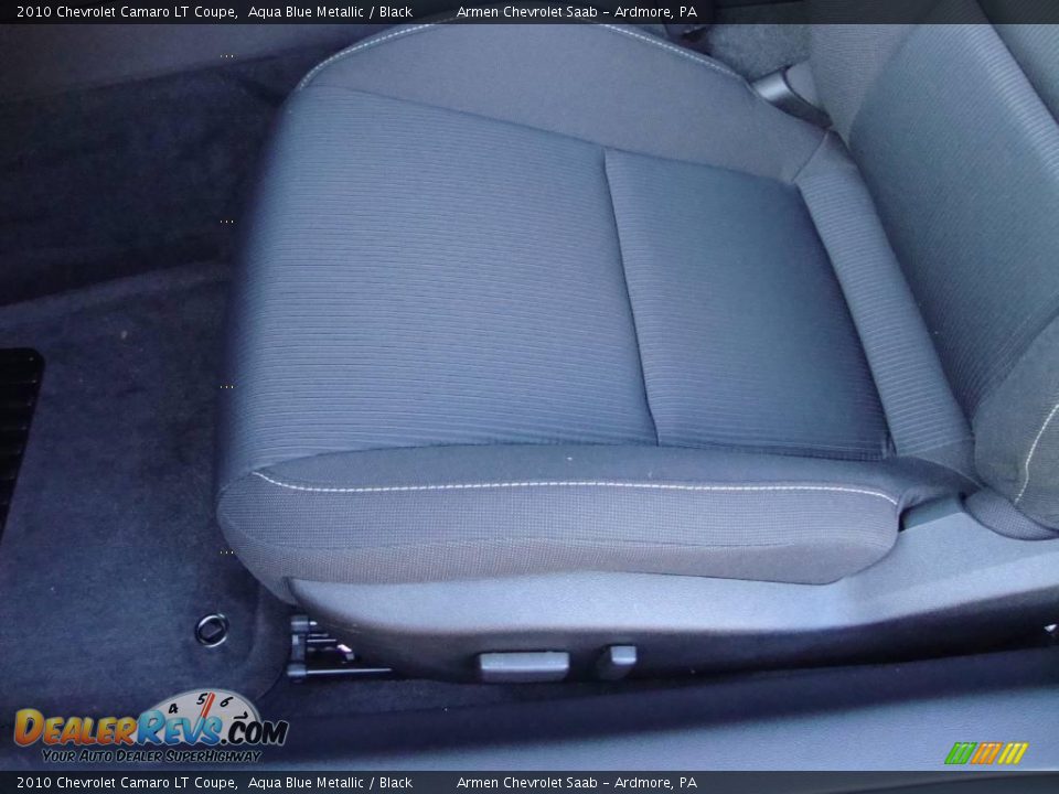 2010 Chevrolet Camaro LT Coupe Aqua Blue Metallic / Black Photo #15