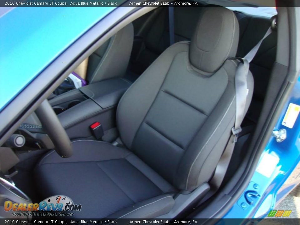 2010 Chevrolet Camaro LT Coupe Aqua Blue Metallic / Black Photo #16