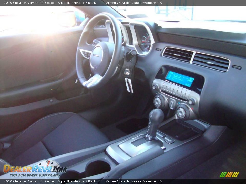 2010 Chevrolet Camaro LT Coupe Aqua Blue Metallic / Black Photo #18