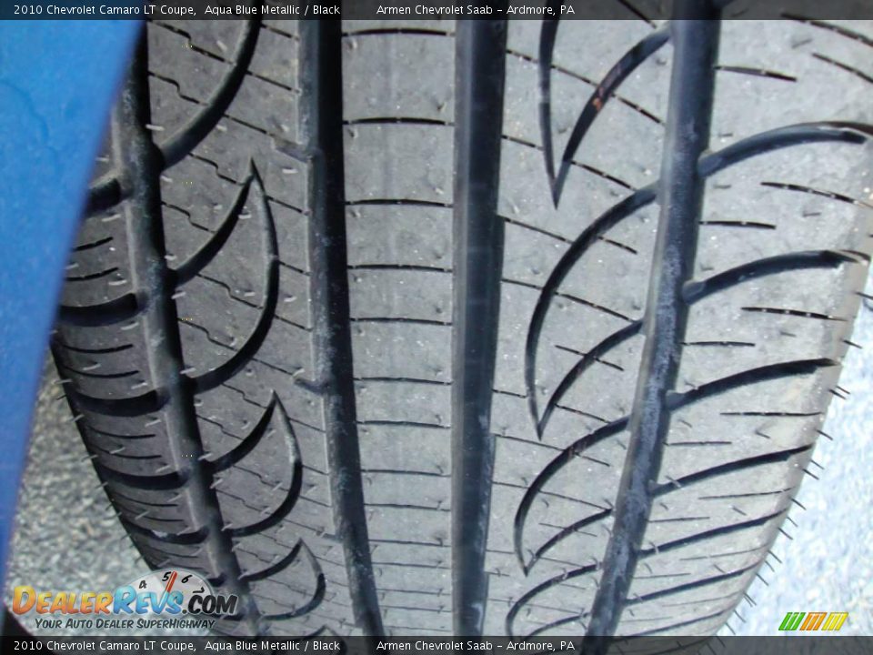 2010 Chevrolet Camaro LT Coupe Aqua Blue Metallic / Black Photo #22