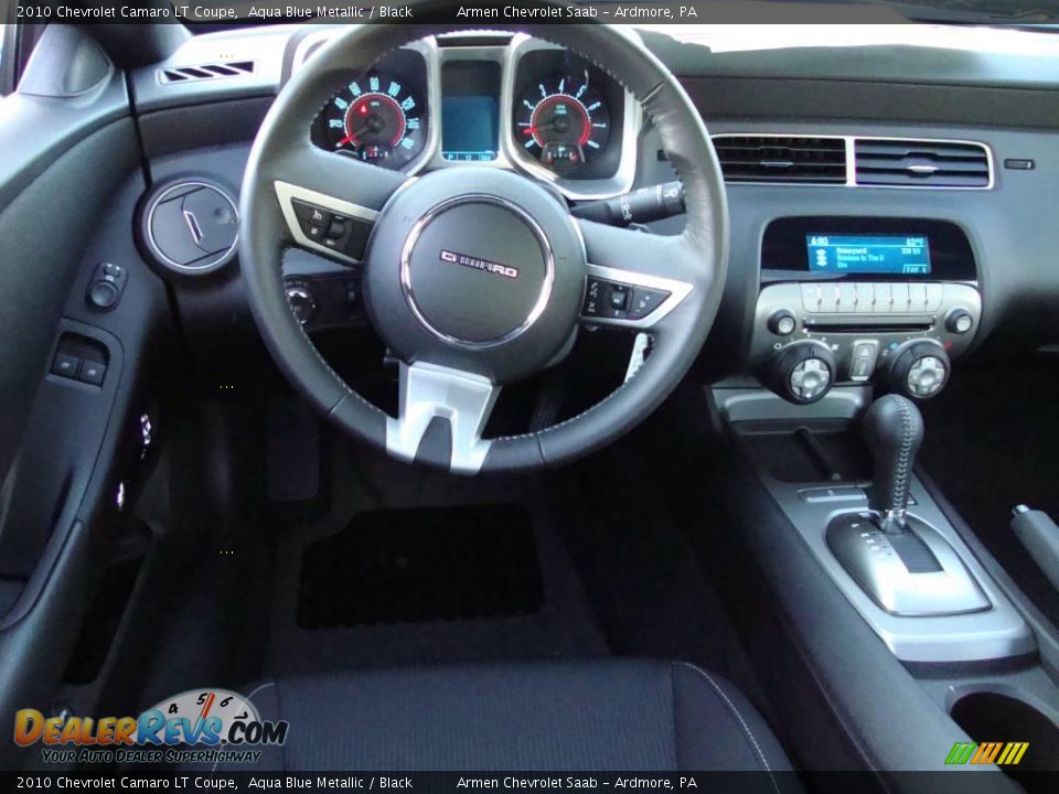 2010 Chevrolet Camaro LT Coupe Aqua Blue Metallic / Black Photo #27