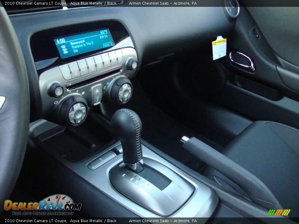 2010 Chevrolet Camaro LT Coupe Aqua Blue Metallic / Black Photo #28