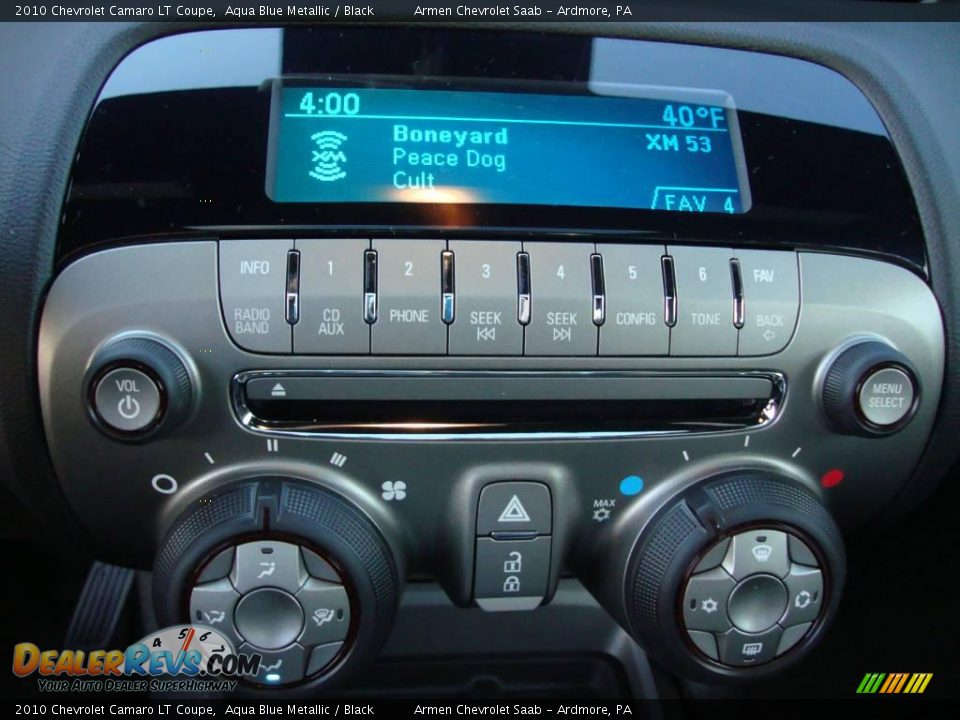 2010 Chevrolet Camaro LT Coupe Aqua Blue Metallic / Black Photo #29