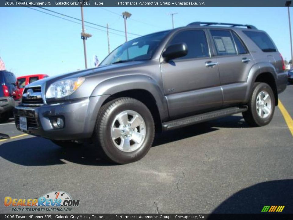 2006 Toyota 4Runner SR5 Galactic Gray Mica / Taupe Photo #2