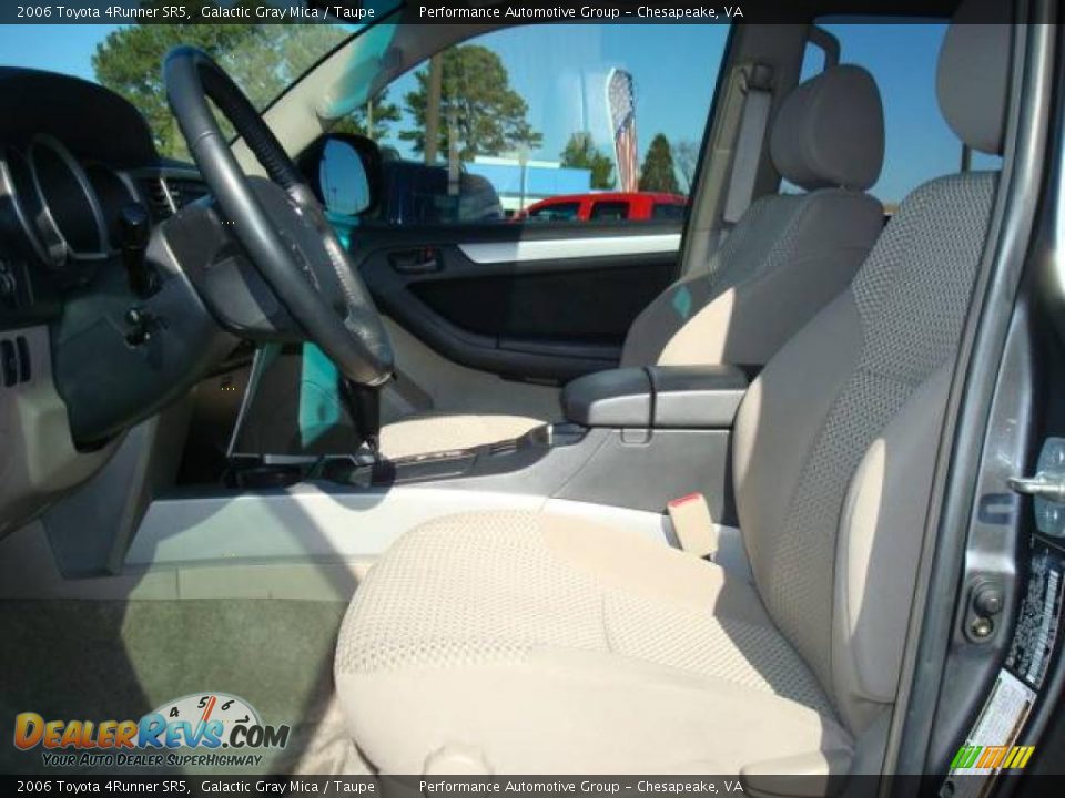 2006 Toyota 4Runner SR5 Galactic Gray Mica / Taupe Photo #10