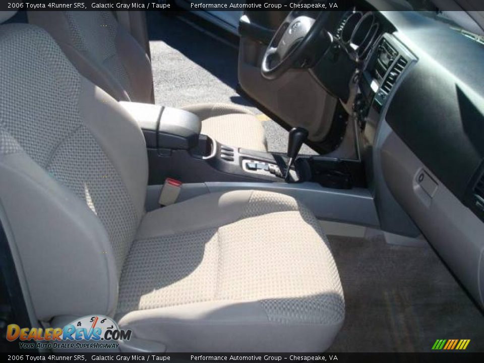 2006 Toyota 4Runner SR5 Galactic Gray Mica / Taupe Photo #15
