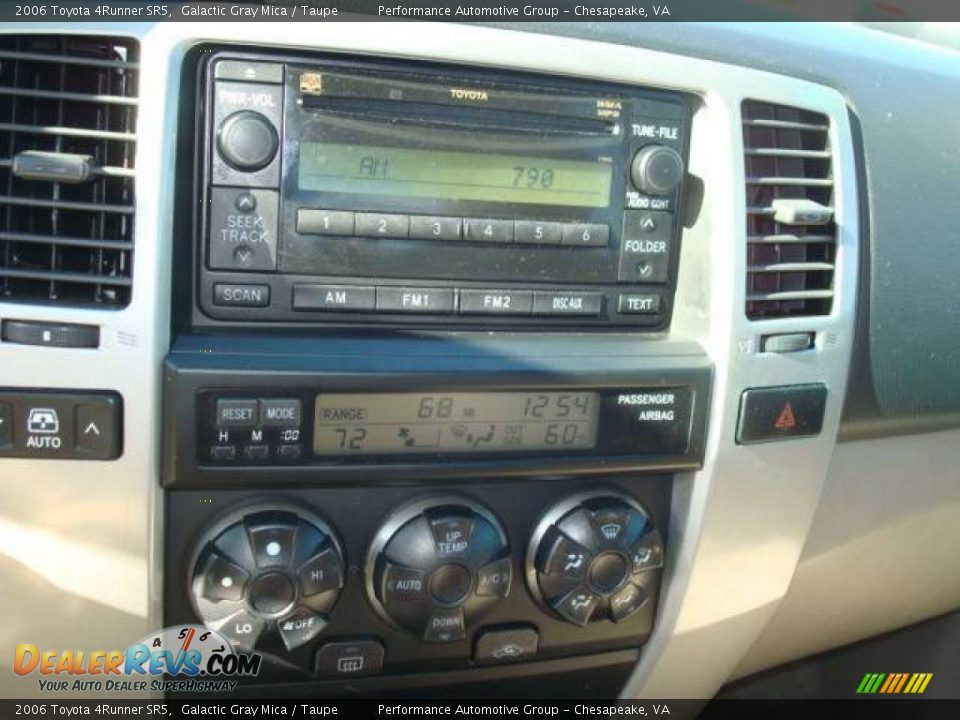 2006 Toyota 4Runner SR5 Galactic Gray Mica / Taupe Photo #20