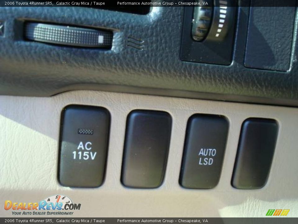 2006 Toyota 4Runner SR5 Galactic Gray Mica / Taupe Photo #28
