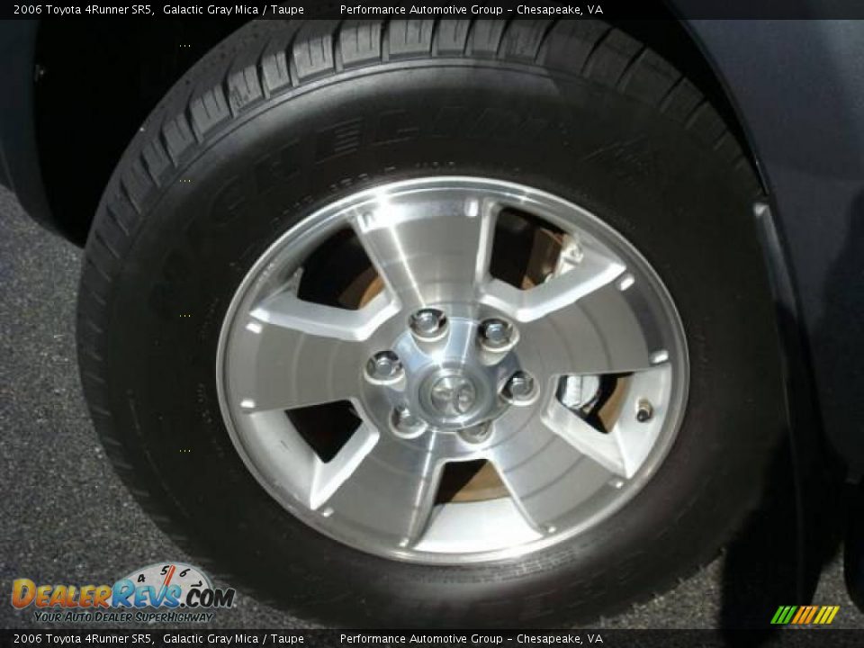 2006 Toyota 4Runner SR5 Galactic Gray Mica / Taupe Photo #31