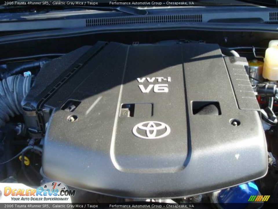 2006 Toyota 4Runner SR5 Galactic Gray Mica / Taupe Photo #33