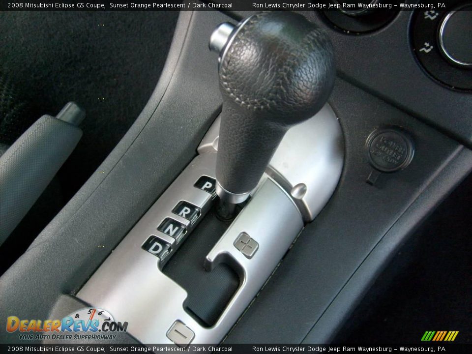 2008 Mitsubishi Eclipse GS Coupe Sunset Orange Pearlescent / Dark Charcoal Photo #20