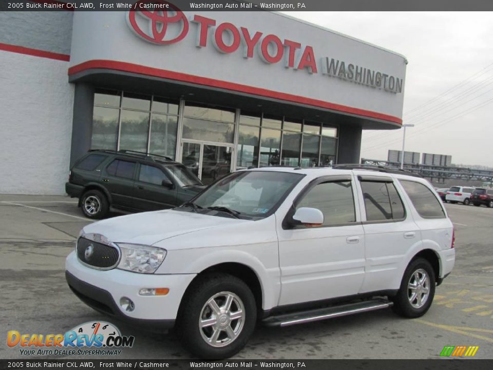 2005 Buick Rainier CXL AWD Frost White / Cashmere Photo #1