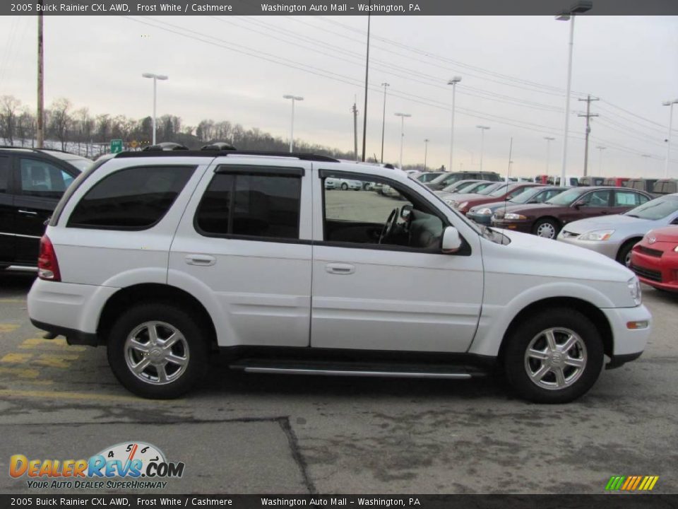 2005 Buick Rainier CXL AWD Frost White / Cashmere Photo #6