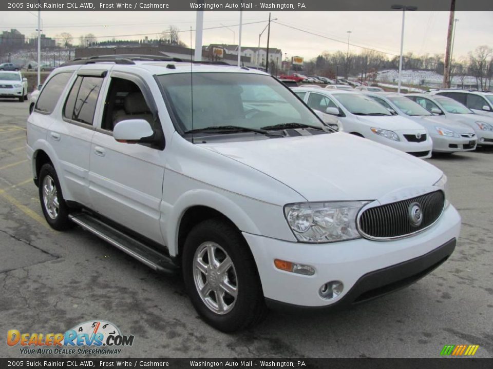 2005 Buick Rainier CXL AWD Frost White / Cashmere Photo #7