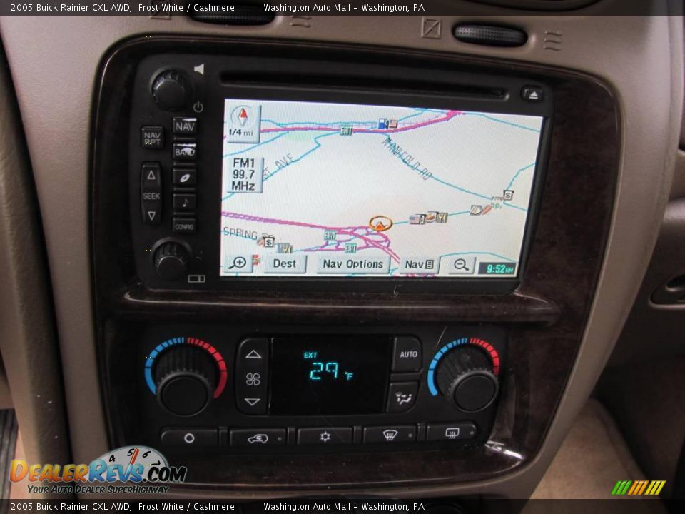 2005 Buick Rainier CXL AWD Frost White / Cashmere Photo #11