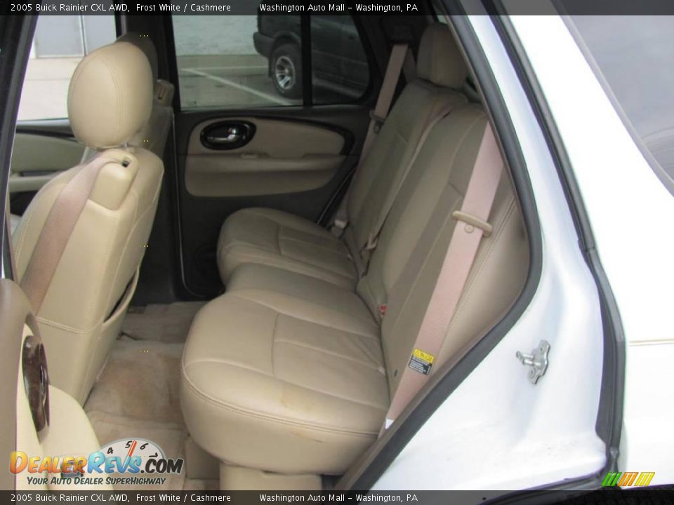 2005 Buick Rainier CXL AWD Frost White / Cashmere Photo #18