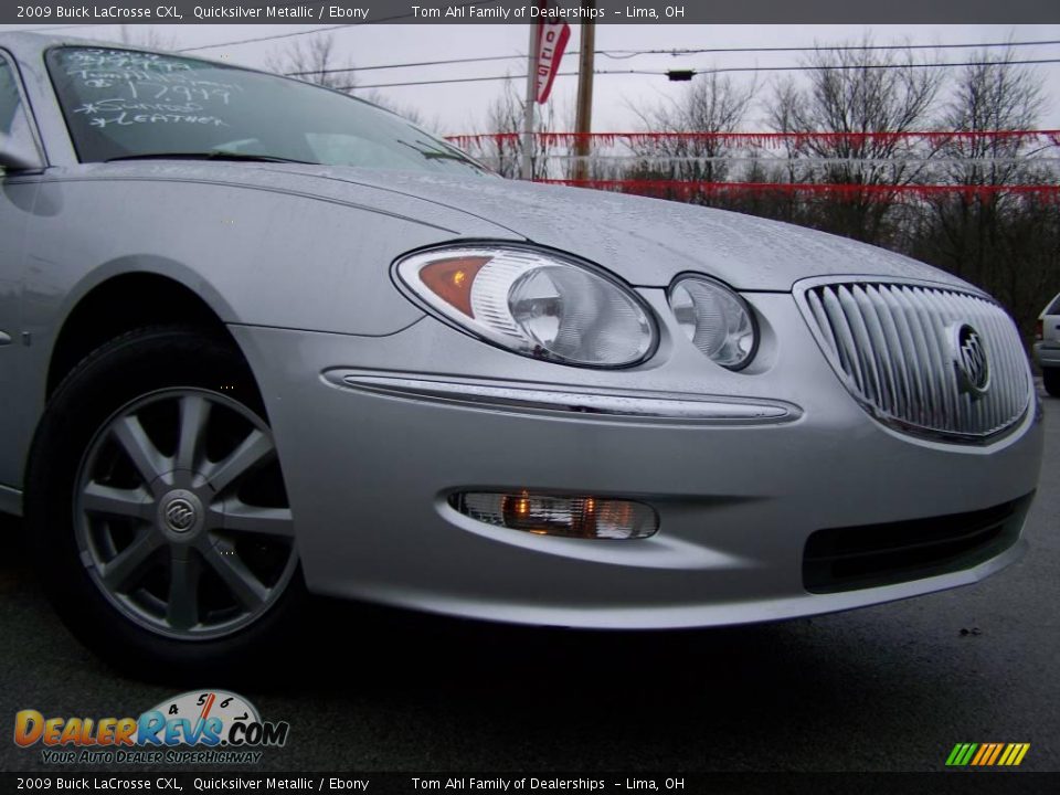 2009 Buick LaCrosse CXL Quicksilver Metallic / Ebony Photo #2