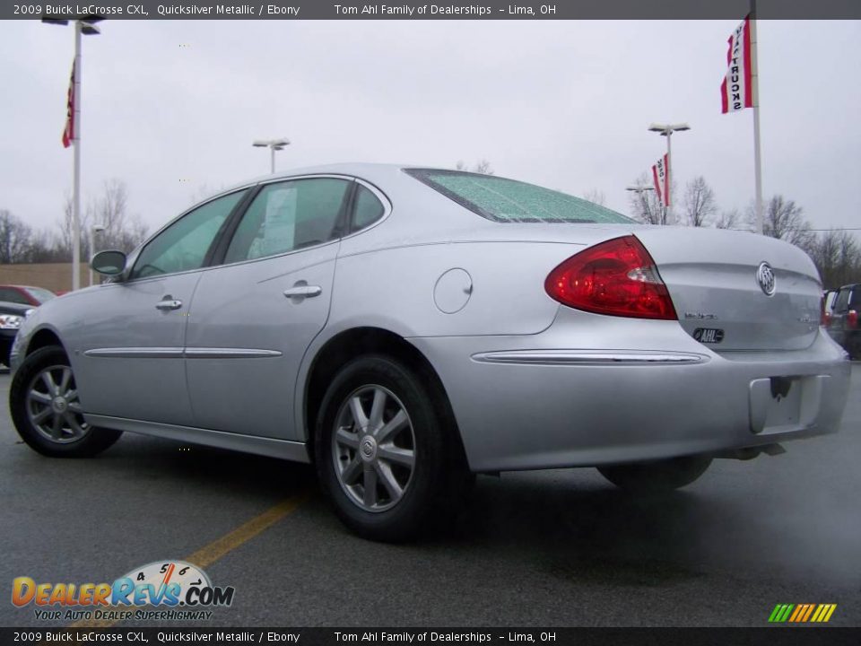 2009 Buick LaCrosse CXL Quicksilver Metallic / Ebony Photo #4