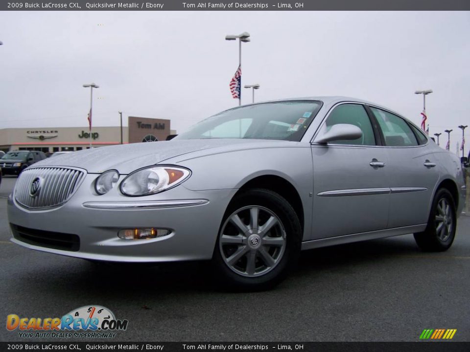 2009 Buick LaCrosse CXL Quicksilver Metallic / Ebony Photo #5