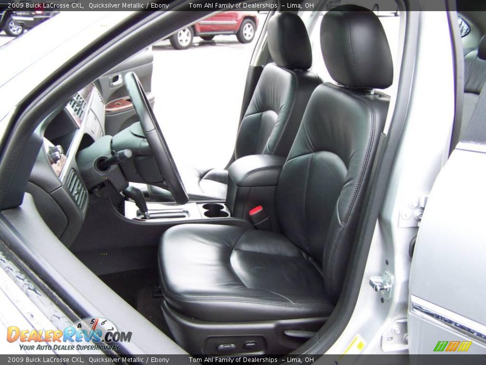 2009 Buick LaCrosse CXL Quicksilver Metallic / Ebony Photo #9