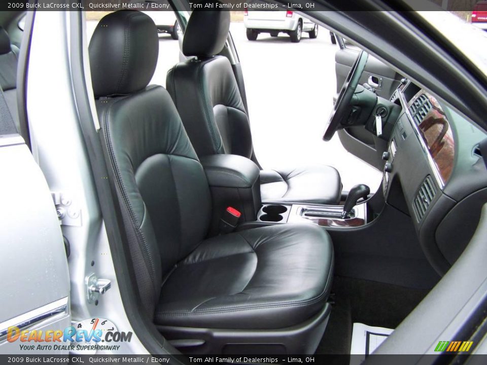 2009 Buick LaCrosse CXL Quicksilver Metallic / Ebony Photo #15
