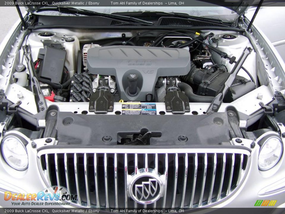 2009 Buick LaCrosse CXL Quicksilver Metallic / Ebony Photo #18