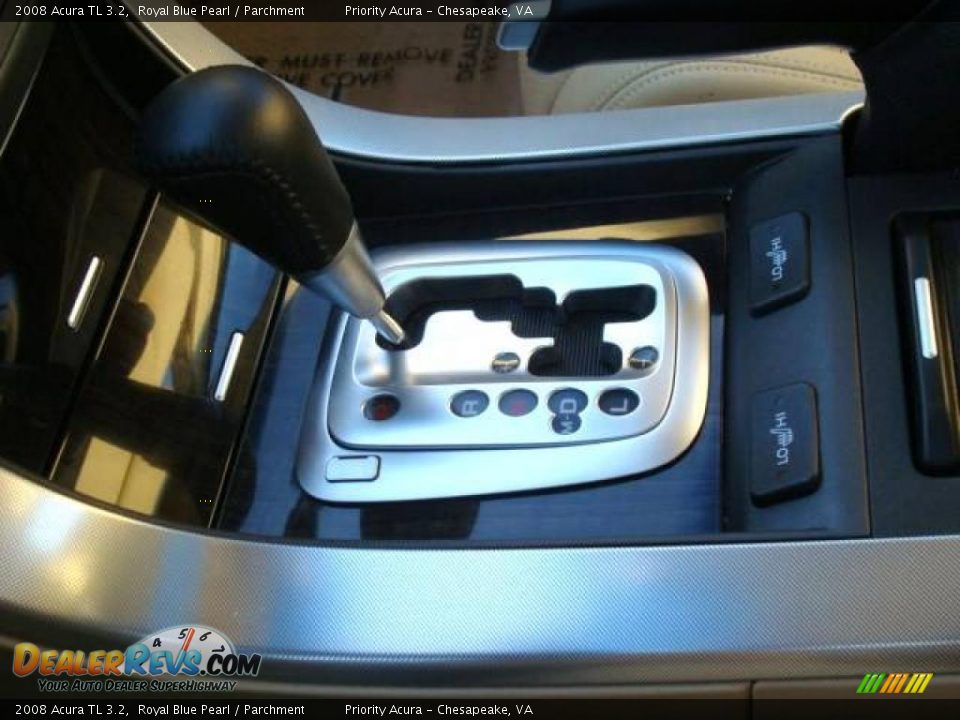 2008 Acura TL 3.2 Royal Blue Pearl / Parchment Photo #16