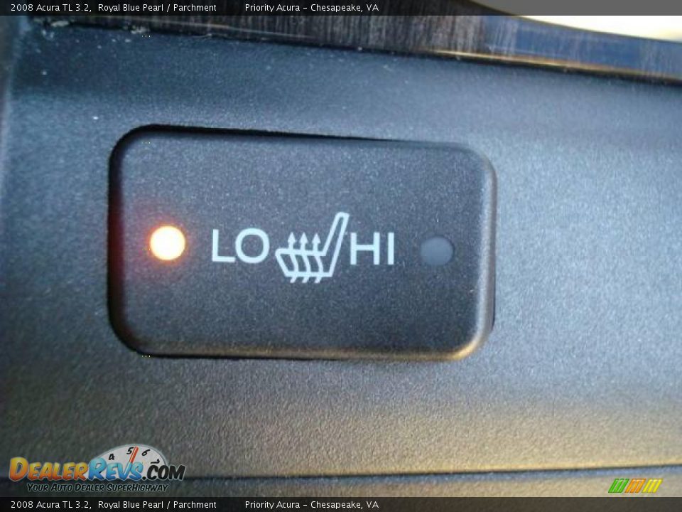 2008 Acura TL 3.2 Royal Blue Pearl / Parchment Photo #17