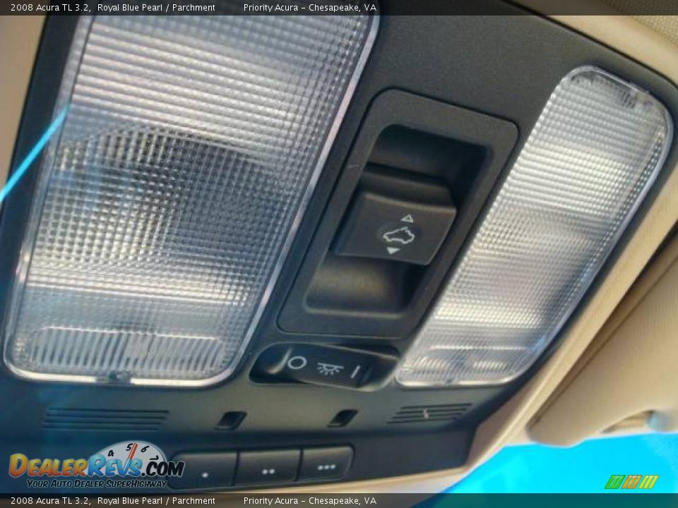 2008 Acura TL 3.2 Royal Blue Pearl / Parchment Photo #20
