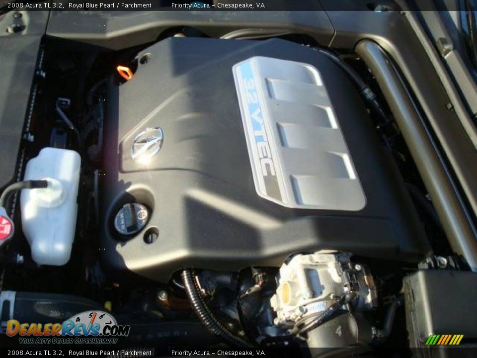 2008 Acura TL 3.2 Royal Blue Pearl / Parchment Photo #24