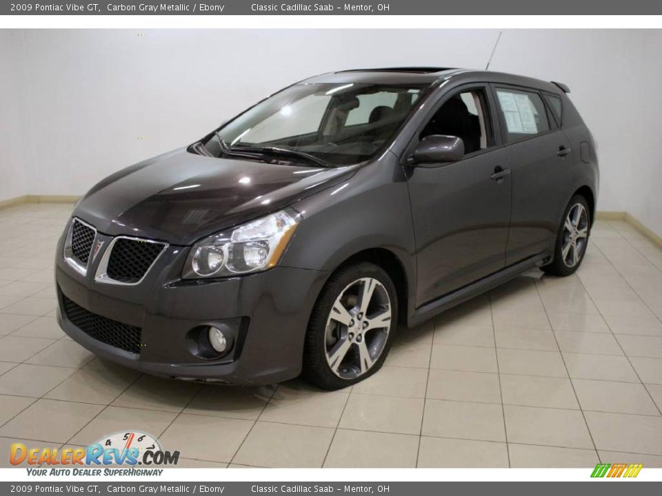 2009 Pontiac Vibe GT Carbon Gray Metallic / Ebony Photo #3