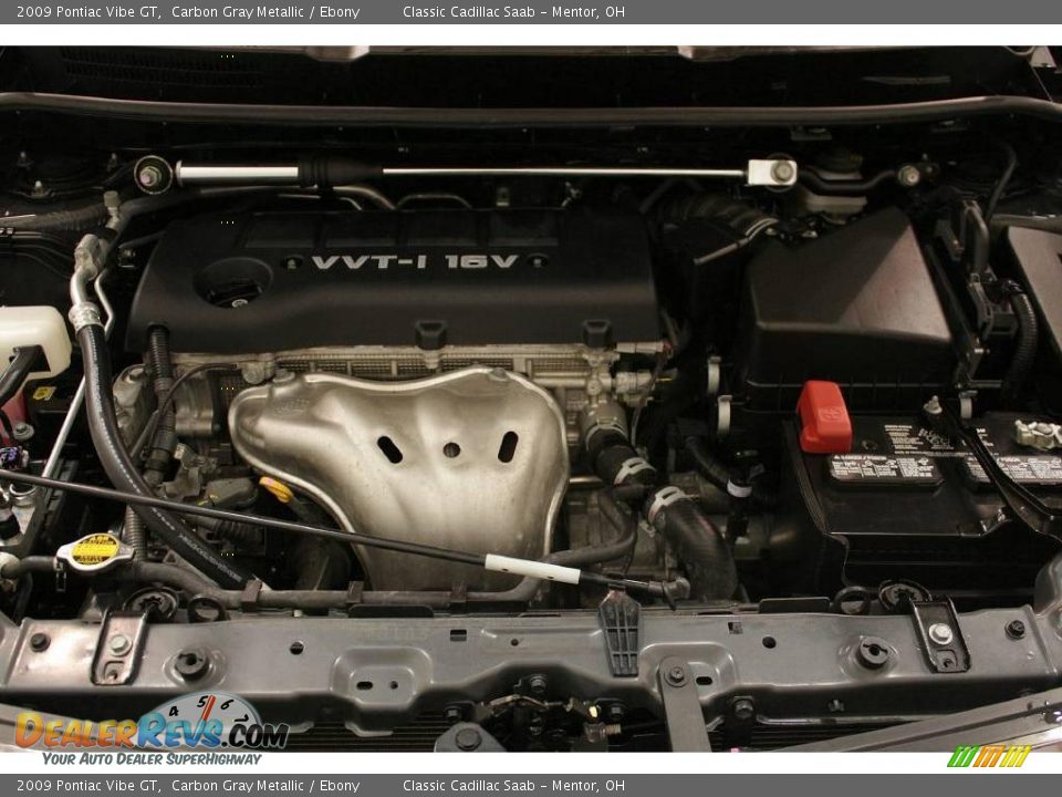 2009 Pontiac Vibe GT Carbon Gray Metallic / Ebony Photo #20
