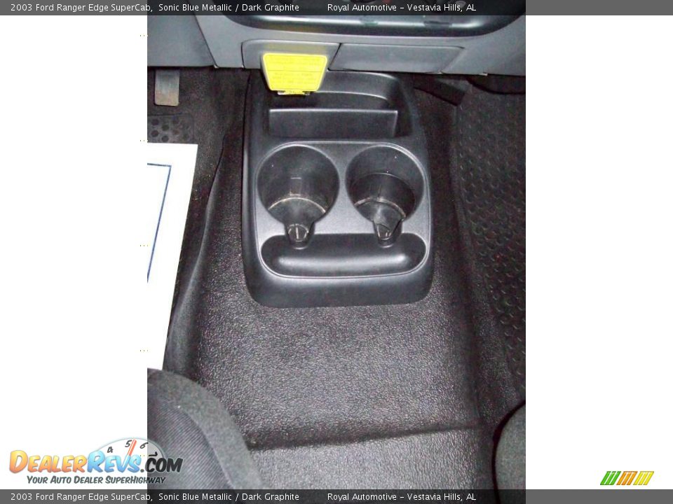 2003 Ford Ranger Edge SuperCab Sonic Blue Metallic / Dark Graphite Photo #19