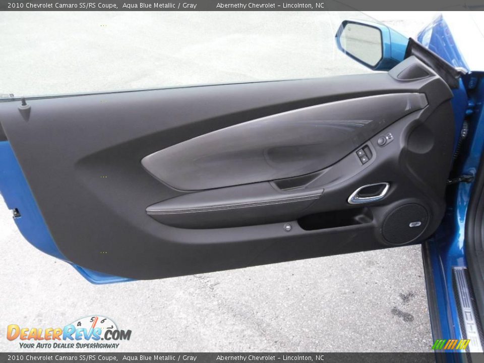 2010 Chevrolet Camaro SS/RS Coupe Aqua Blue Metallic / Gray Photo #7